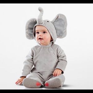 Baby elephant costume.